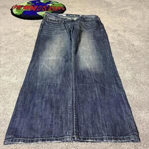 y2k 2000’s navy denim jeans